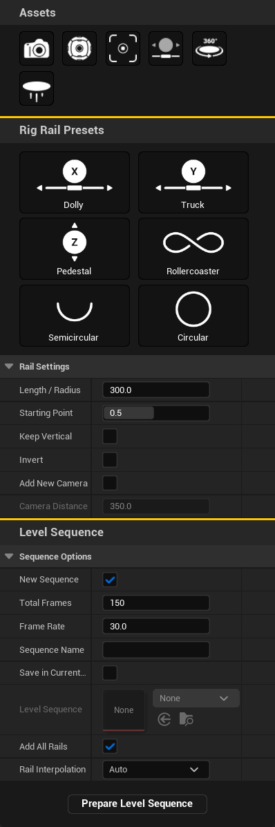 Atlux λ Interface Sequence for Unreal Engine