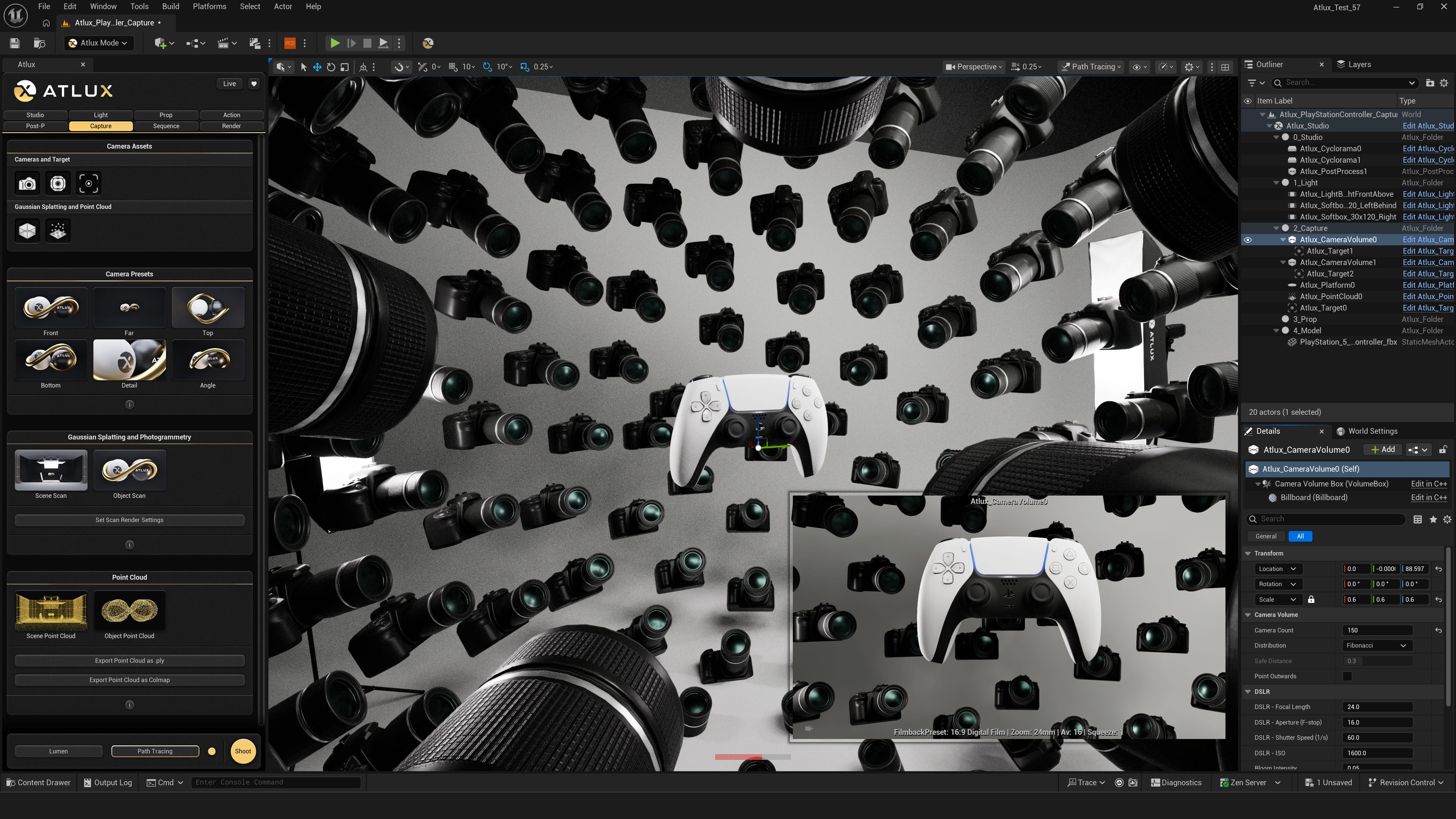 Camera Volume in Unreal Engine — Atlux