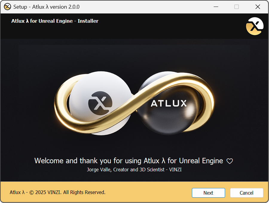 Atlux λ Installer Wizard